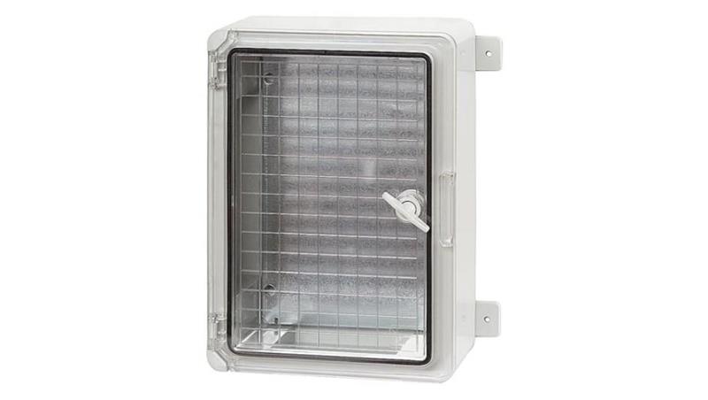 Szafa z tworzywa 500x700x250 mm IP65 drzwi przeźroczyste-68193 Szafa z tworzywa 500x700x250 mm IP65 drzwi przeźroczyste-68193