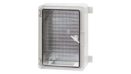 Szafa z tworzywa 500x700x250 mm IP65 drzwi przeźroczyste-68193