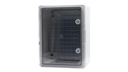 Szafa z tworzywa 300x400x220 mm IP65 drzwi przeźroczyste-68105