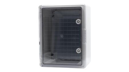 Szafa z tworzywa 300x400x220 mm IP65 drzwi przeźroczyste-68105
