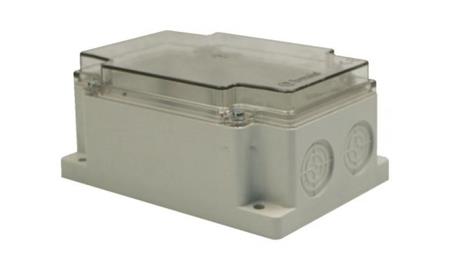Puszka BS 170x120x70 pokrywa przeźroczysta IP66-75205
