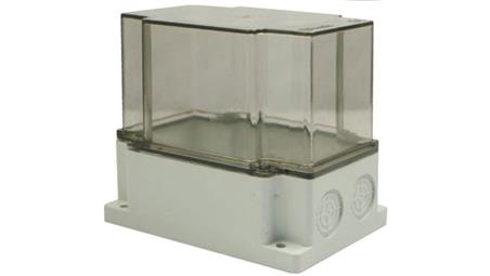 Puszka BS 170x120x140 pokrywa przeźroczysta IP66-75146