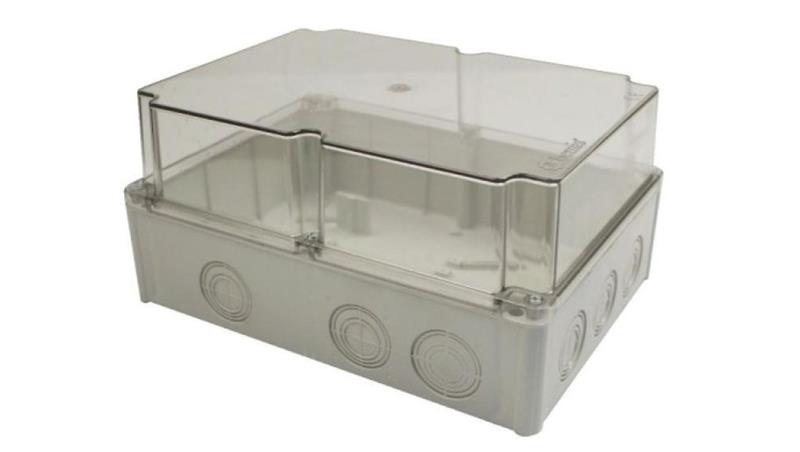 Puszka BS 300x225x140 pokrywa przeźroczysta IP66-75203