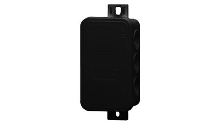 Puszka hermetyczna V8, termoplast 80x45x41 IP54, czarna - klik, 8 osłabień-74988