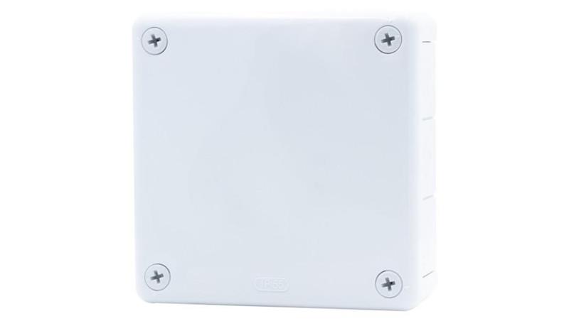 Puszka hermetyczna H55-L 118x118x46 IP55 12-wylotowa szara-75217