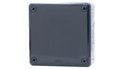 Puszka hermetyczna H55-L 118x118x46 IP55 12-wylotowa czarna-75195