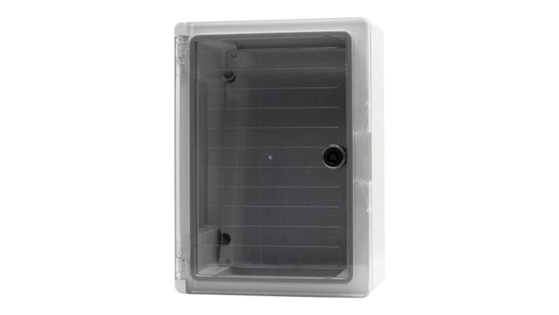 Szafa z tworzywa 180x240x130 mm IP65 drzwi przeźroczyste-68181