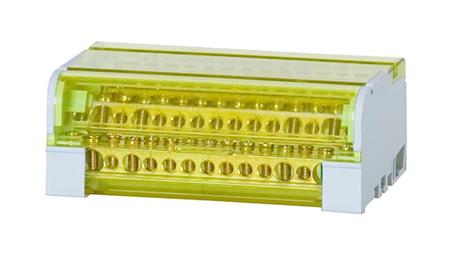 Blok rozdzielczy czterobiegunowy LBR - 415 (125A - 4x15 otworów)-64361