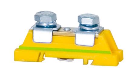 Zacisk ochronny 2x35mm2 - żółto/zielony-67878