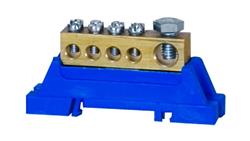 Zacisk ochronny 1x25mm2, 4x10mm2 - niebieski-67882