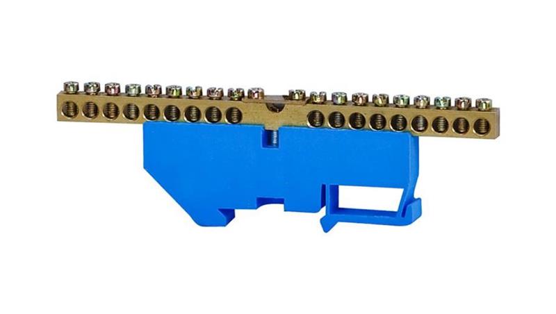 Listwa ochronna 18-modułowa 18x16mm2, 1x35mm2 wysoka podstawa - niebieska-67856 Listwa ochronna 18-modułowa 18x16mm2, 1x35mm2 wysoka podstawa - niebieska-67856