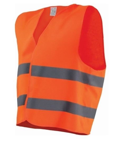 Kamizelka odblaskowa pomarańczowa L Stalco S-42088