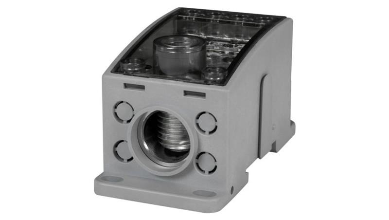 Blok LKN 400A (1x185/4x16 - 2x35,1x25,4x16,4x10) Al/Cu- szary-64650