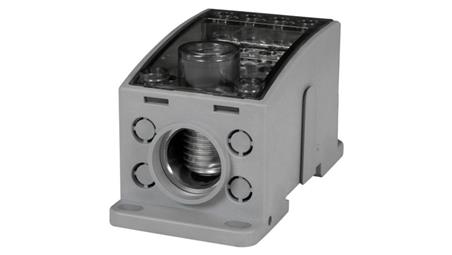Blok LKN 400A (1x185/4x16 - 2x35,1x25,4x16,4x10) Al/Cu- szary-64650