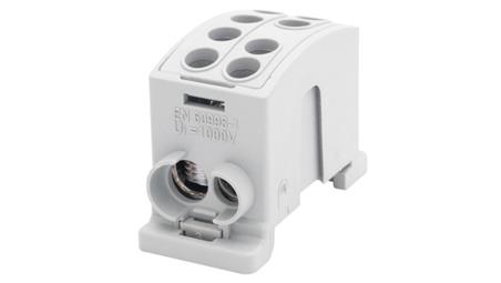 Zacisk HLK 125A-2 (1x35,1x25 / 1x35,1x25) Al/Cu - szary-64631