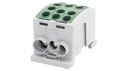 Zacisk HLK 125A-3 (1x35,2x25 / 1x35,2x25) Al/Cu - zielony-64419