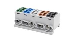 Zacisk HLK 5x100A-2 (1x25,1x16/1x25,1x16) /3L+N+PE/ Al/Cu-64329