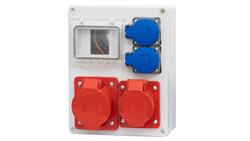 Rozdzielnica R-240 4M - gniazda 2x16A 5p, 2x230V /4 moduły/-69876