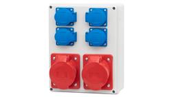Rozdzielnica R-240 - gniazda 2x32A 5p, 4x230V-66596