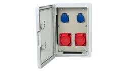 Rozdzielnica budowlana RB-250 - gniazda 2x16A 5p, 2x230V-66832
