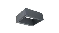 Kinkiet zewnętrzny Form B FLS-K100, IP65, LED 9W, ciemny popiel, 4000K, 0438621-54699