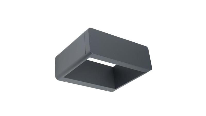 Kinkiet zewnętrzny Form B FLS-K100, IP65, LED 9W, ciemny popiel, 4000K, 0438621-54699