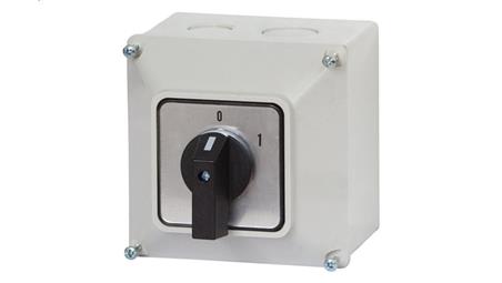 Wyłącznik 63A 0/1 3P IP65 w obudowie dużej-22892