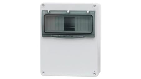 Obudowa R-240 240x190x90mm IP65 okno 8M /8 modułów/ IP 65-68194