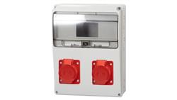 Rozdzielnica LAGO 11M - gniazda 2x32A 5p /11 modułów/-69819
