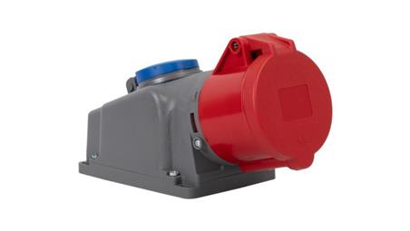 Gniazdo siłowe stałe kombi 16A 5p + 230V-30571