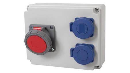 Rozdzielnica R-240 - gniazda 32A 5p, 2x230V IP65-66839