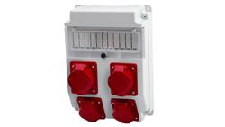 Rozdzielnica CAJA 11M - gniazda 16A 5p, 3x32A 5p /11 modułów/-69999