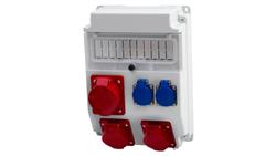 Rozdzielnica CAJA 11M - gniazda 3x32A 5p, 2x230V /11 modułów/-69822