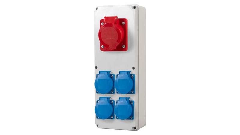 Rozdzielnia VERTICAL S - gniazda 16A 5p, 4x230V-66055 Rozdzielnia VERTICAL S - gniazda 16A 5p, 4x230V-66055