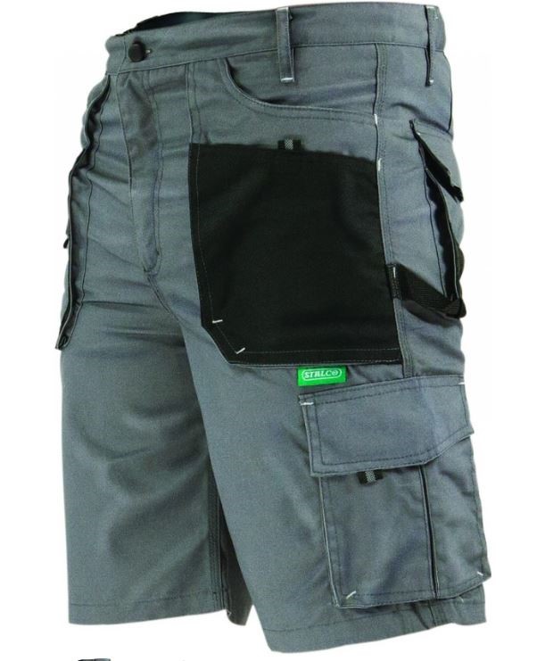 Szorty robocze BASIC LINE szare Stalco XXXXL-62