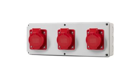 Rozdzielnia HORIZONTAL S - gniazda 3x32A 5p-66648