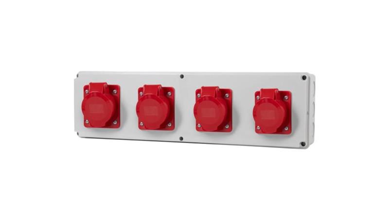 Rozdzielnia HORIZONTAL B - gniazda 4x32A 5p-66707