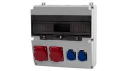 Rozdzielnica LAGO 17M - gniazda 16A 5p, 32A 5p, 2x230V /17 modułów/-69792