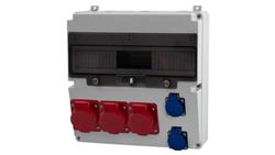 Rozdzielnica LAGO 17M - gniazda 2x16A 5p, 32A 5p, 2x230V /17 modułów/-69868