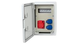 Rozdzielnica budowlana RB-250 8M - gniazda 32A 5p, 2x230V, /8 modułów/-69367