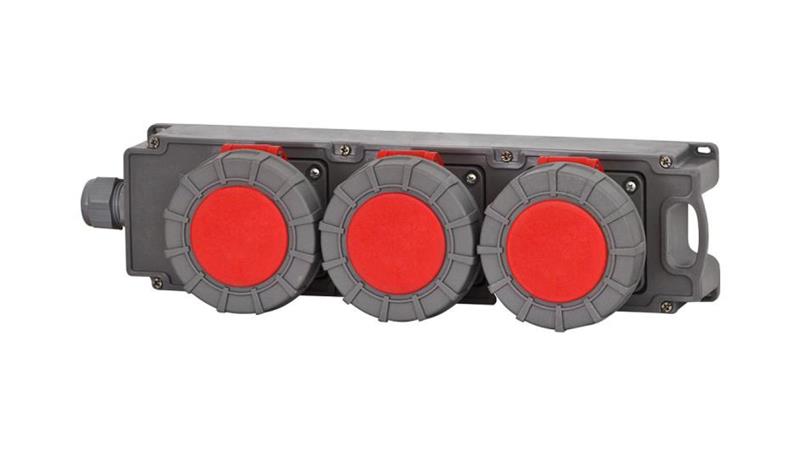 Rozdzielnica TRIBOX - gniazda 2x16A 5p, 32A 5p IP65-66895 Rozdzielnica TRIBOX - gniazda 2x16A 5p, 32A 5p IP65-66895