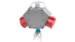 Rozdzielnica POLYBOX - gniazda 2x32A 5p + 3xAIR(powietrze)-66675