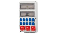 Rozdzielnica CAJA 26M - gniazda 3x16/5, 10x230V IP44-70026