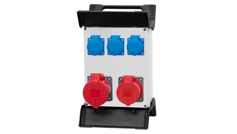 Rozdzielnica R-240 - gniazda 2x32A 5p, 3x230V na stelażu plastikowym-66908