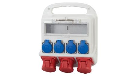 Rozdzielnica FORTE 11M - gniazda 2x16A 5p, 32A 5p, 4x230V /11 modułów/-70023