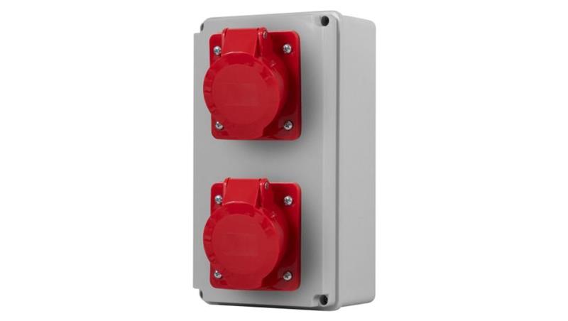 Rozdzielnica VERTICAL - gniazda 2x16A 5p-66936