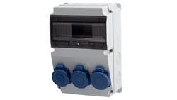 Rozdzielnica LAGO 10M - gniazda 3x230V IP65 /10 modułów/-69959