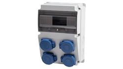 Rozdzielnica LAGO 10M - gniazda 4x230V IP65 /10 modułów/-69947