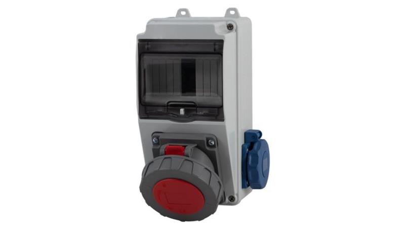 Rozdzielnica LAGO 5M - gniazda 32A 5p, 230V /5 modułów/-69897 Rozdzielnica LAGO 5M - gniazda 32A 5p, 230V /5 modułów/-69897