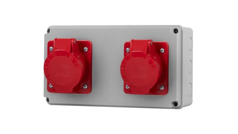 Rozdzielnica HORIZONTAL - gniazda 2x32A 5p-66851